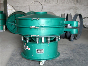 可360度旋轉移動，主要應用于篩分場所不固定的環(huán)境